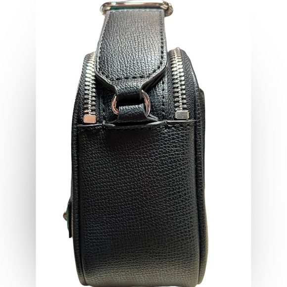 Karl Lagerfeld Paris NWT Black Small Monogram Camera Style Crossbody Bag  (P037) - Picture 7 of 12